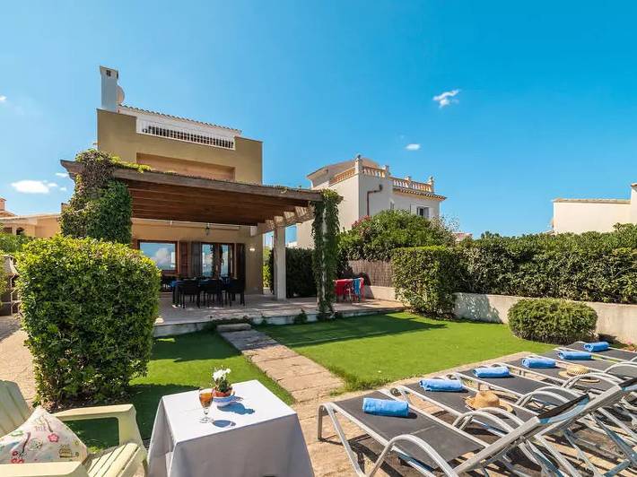 Finca für 4 Personen, mit Balkon und Terrasse sowie Garten in Colònia de Sant Pere - 3