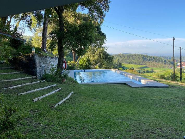 Casa rural para 12 personas, con jardín además de vistas al mar y piscina, Se admiten mascotas en Barcelos - 3