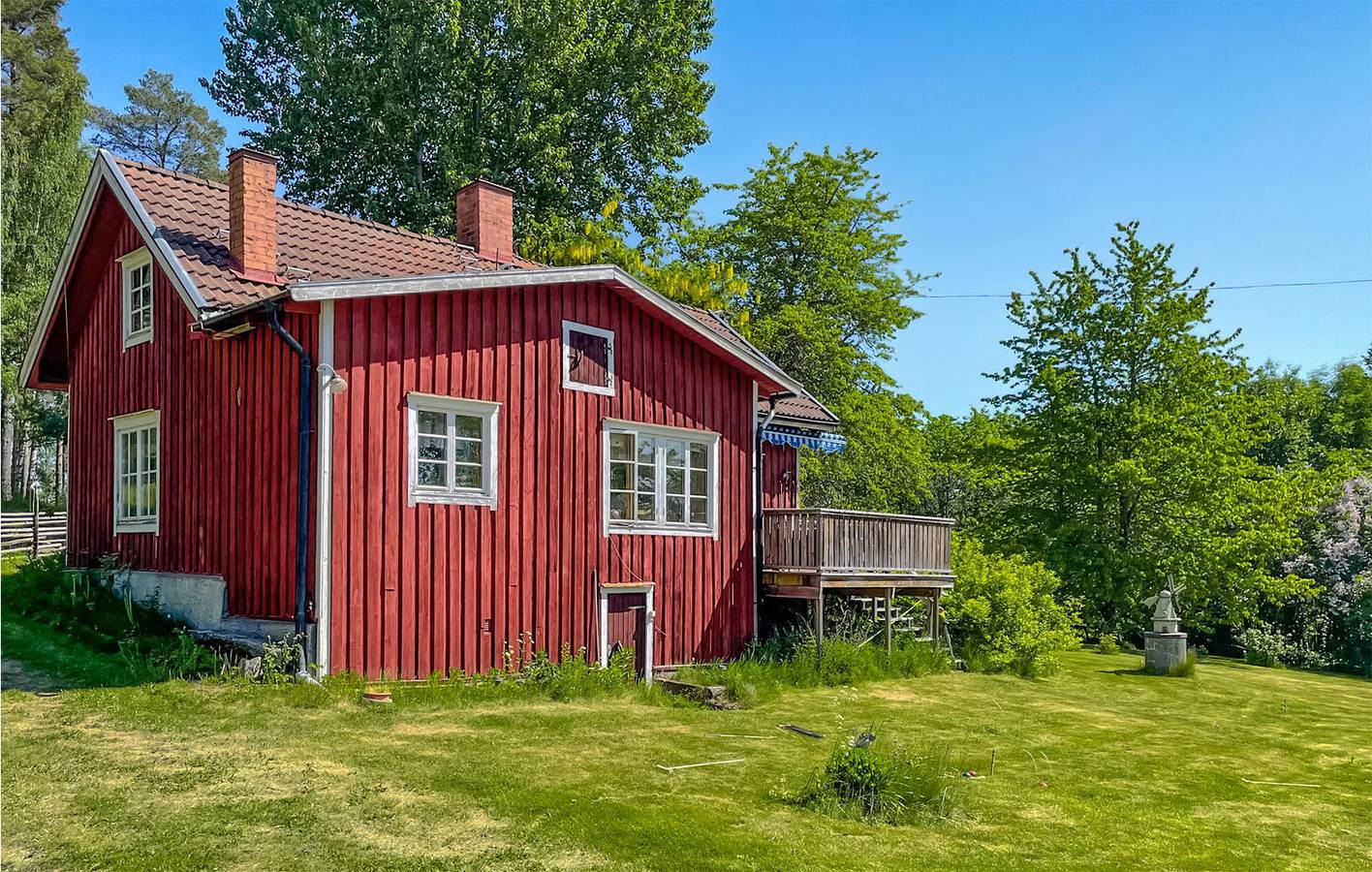 Hus för 7 Personer med trädgård in Ydre