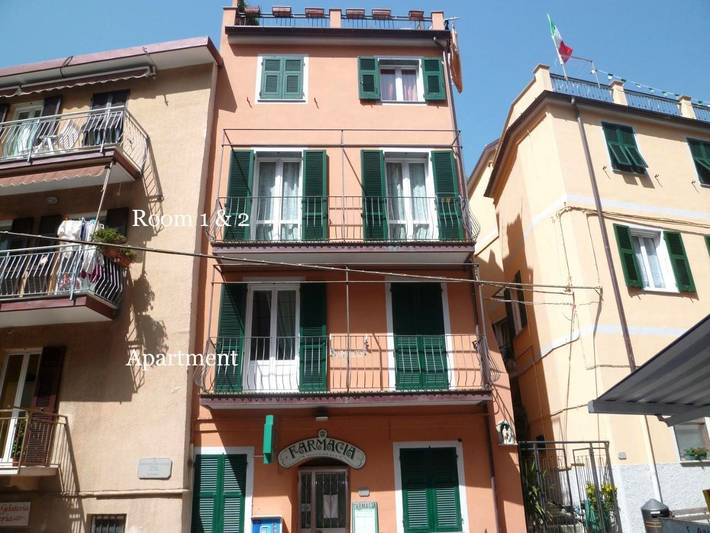 Maison d’hôte pour 4 personnes, avec vue et balcon à Manarola - 2