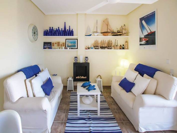 Location de vacances pour 6 personnes, avec Balcon/Terrasse et Balcon ainsi que Jardin et Piscine à Carthagène - 3