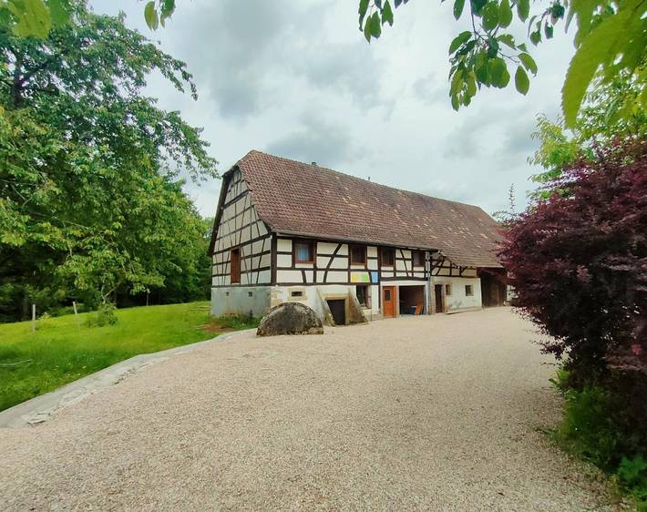 Gîte pour 4 personnes, avec vue et jardin dans Manspach