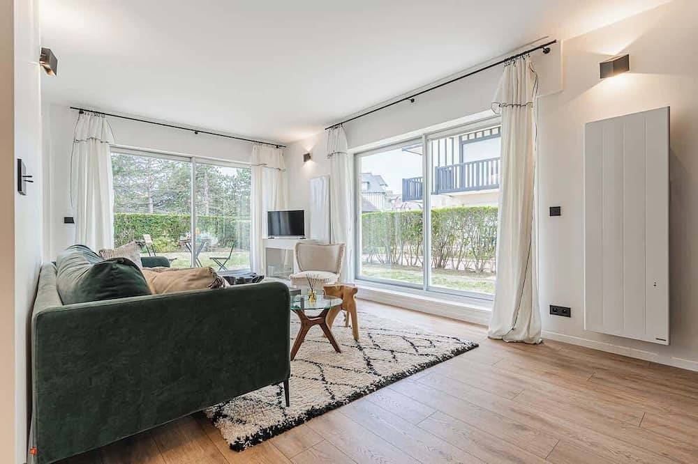 Appartement entier, Appartement au bord de la mer avec Jardin in Tourgéville, Région de Lisieux