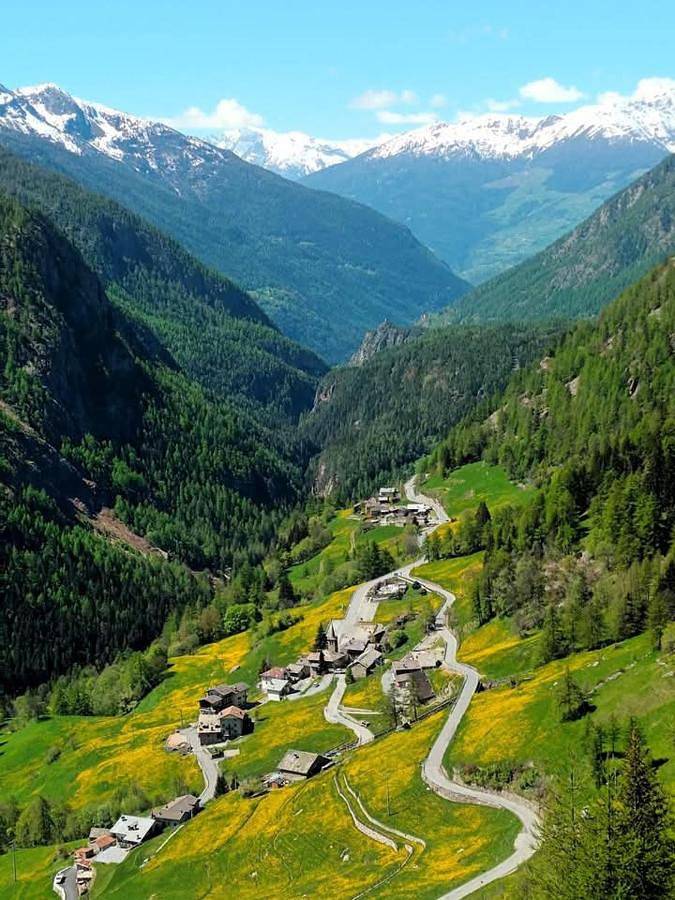 Gîte pour 6 personnes, avec terrasse et vue, animaux acceptés à Bionaz - 4