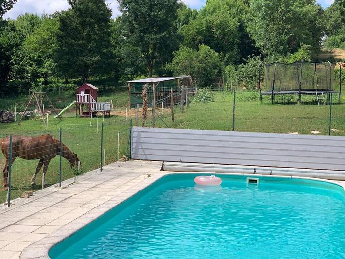 Gîte pour 3 personnes, avec piscine et jardin ainsi que sauna et jacuzzi à Chalandray - 4