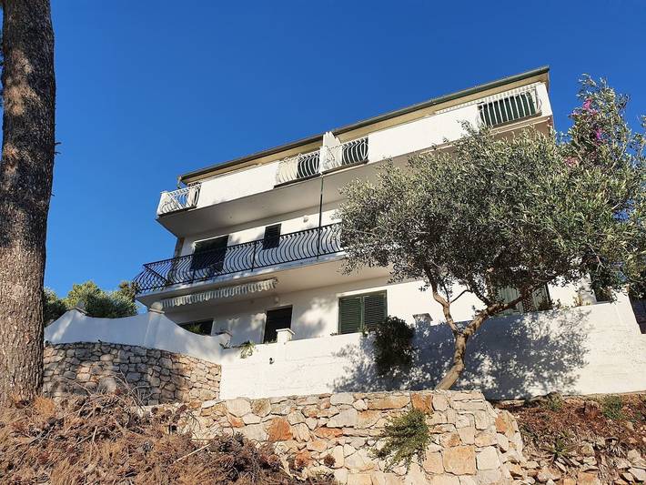 Appartement entier, Garçonniere avec la terrasse et la vue sur le mer Jelsa, Hvar As-25835-a in Jelsa, Hvar