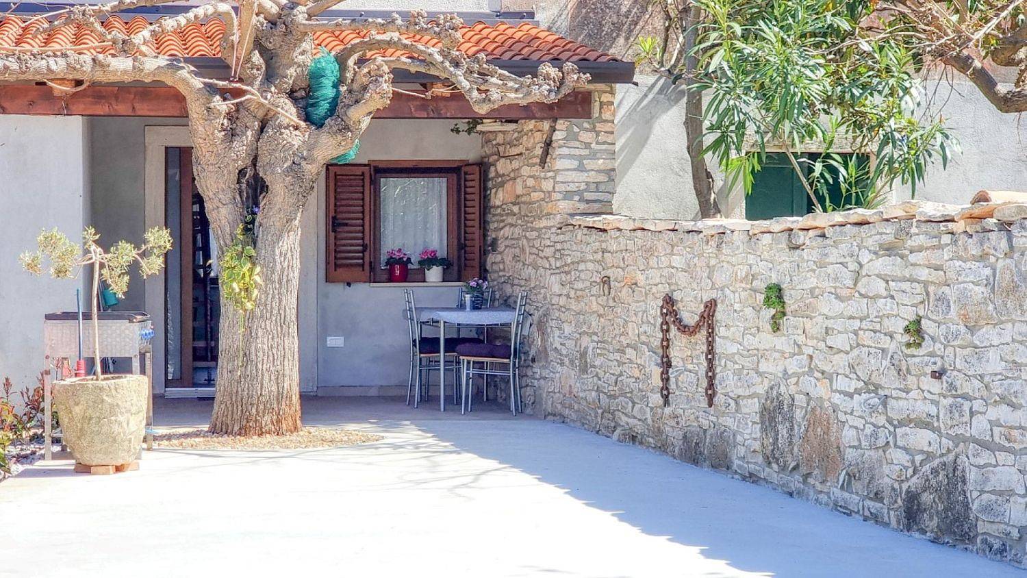 Ganze Wohnung, Mediterranes und hundefreundliches Apartment nur 600 Meter zum Strand in Novigrad, Umag und Umgebung