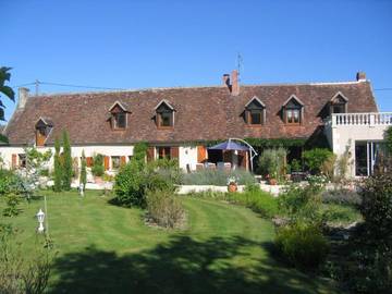 Chambre d’hôte pour 2 personnes, avec terrasse à Azay-le-Ferron