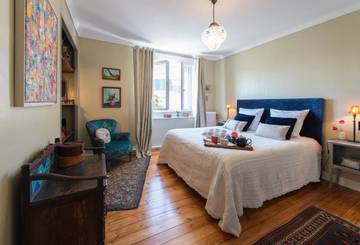 Chambre d’hôte pour 3 personnes, avec terrasse et vue à Le Mans