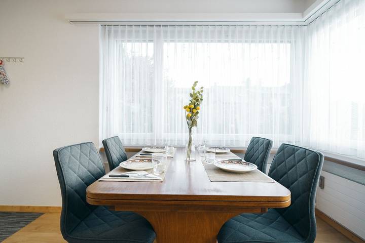Ferienwohnung für 4 Personen, mit Terrasse und Ausblick in Amden