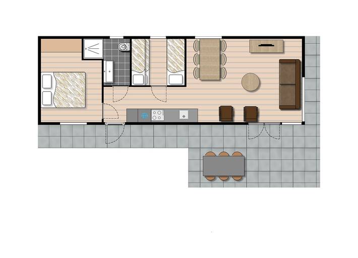 Ferienhaus für 5 Personen
