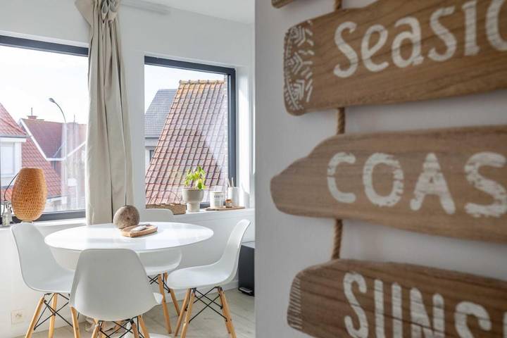 Appartement de vacances pour 4 personnes, avec Balcon et Terrasse ainsi que Sauna et Vue à Wenduine