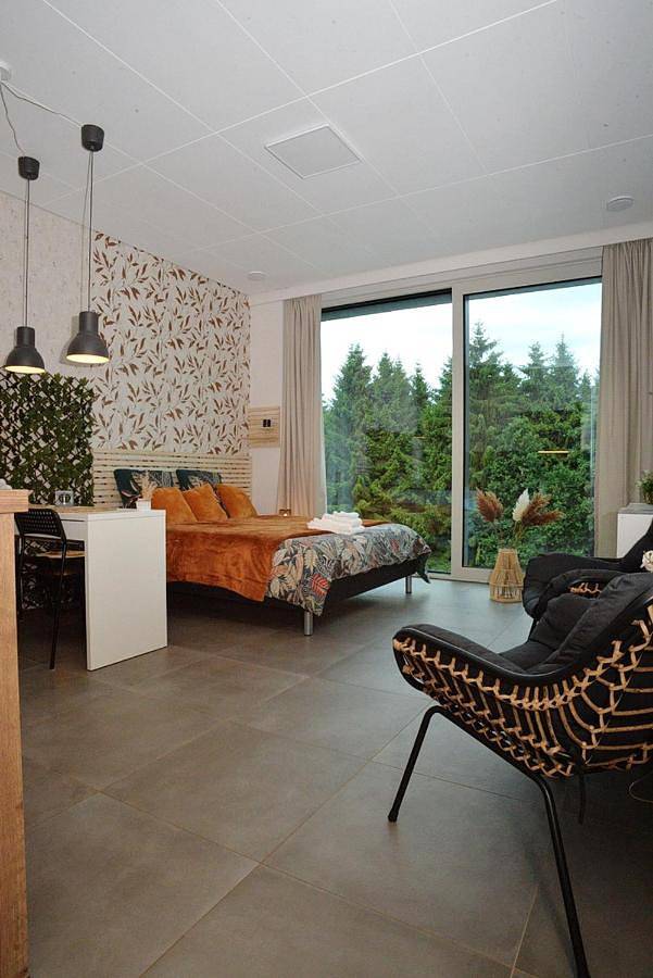 Double Room with Private Bathroom in Malmedy, Hautes Fagnes