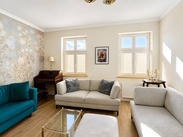 Ferienwohnung für 6 Personen, mit Garten in Ahlbeck