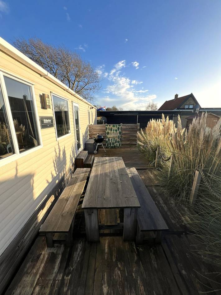 Camping für 4 Personen, mit Terrasse in Holländische Küste - 3
