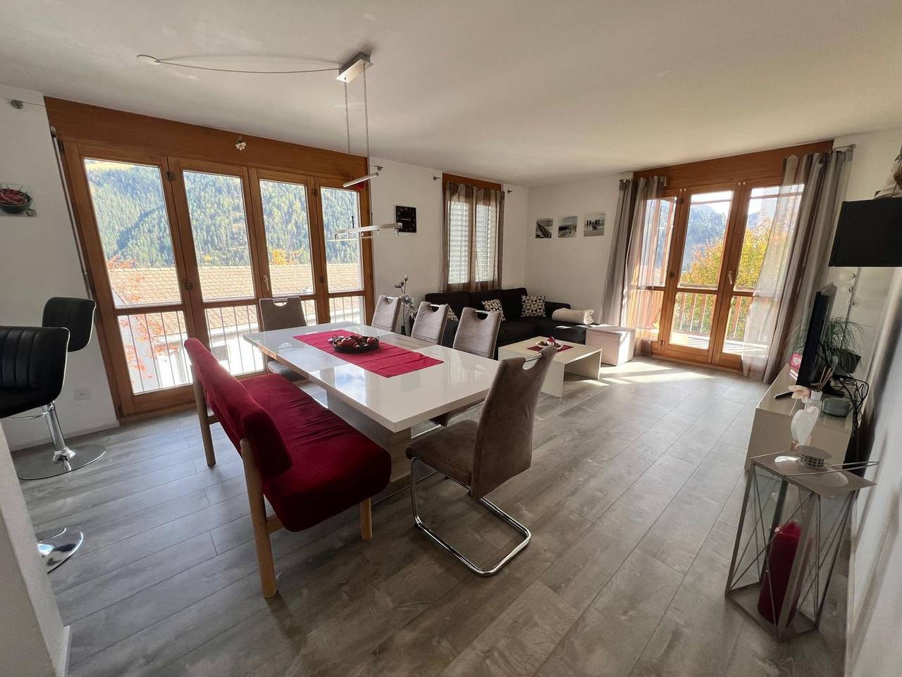 Ganze Ferienwohnung, Bergsicht Malix - Ferienwohnung Bergsicht Malix in Churwalden, Plessur Alpen