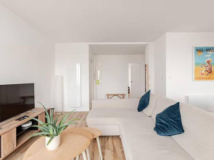 Gîte pour 4 personnes, avec balcon et vue dans Plage de Malo-les-Bains - 3