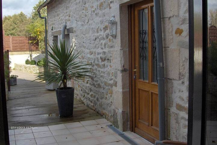 Gîte pour 4 personnes, avec balcon et jardin à La Trimouille