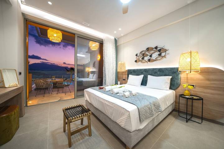 Ferienwohnung für 3 Personen, mit Balkon und Terrasse sowie Garten in Heraklion - 2
