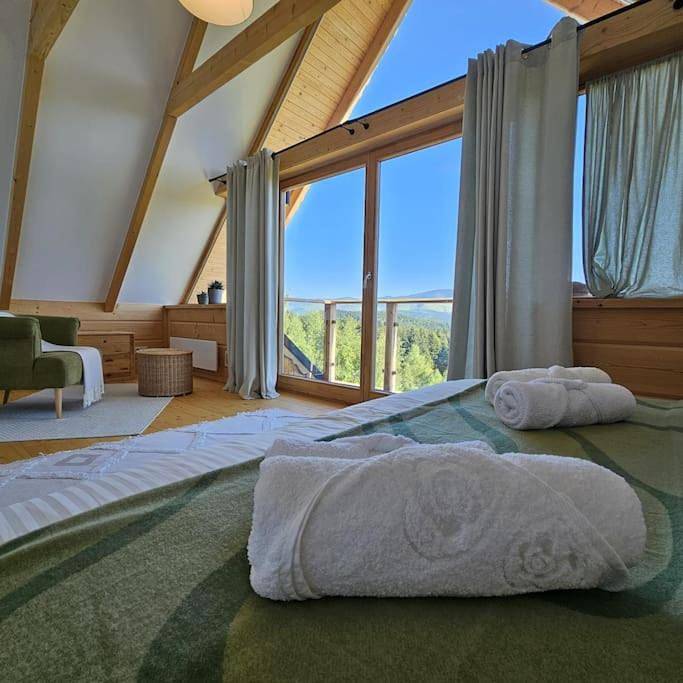 Location de vacances pour 6 personnes, avec jardin et vue à Stryszawa - 3