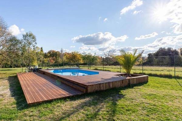Location de vacances pour 8 personnes, avec jardin ainsi que piscine et vue à Bassens - 3