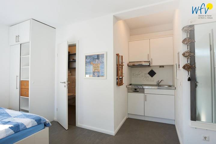 Ganze Wohnung, Haus KarlsRUHE Ferienwohnung Kajüte+: Ruhe & Luxus mit Sauna und Strandkorb in Juist