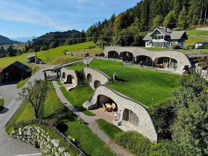 Hütte für 2 Personen, mit Garten am Weissensee