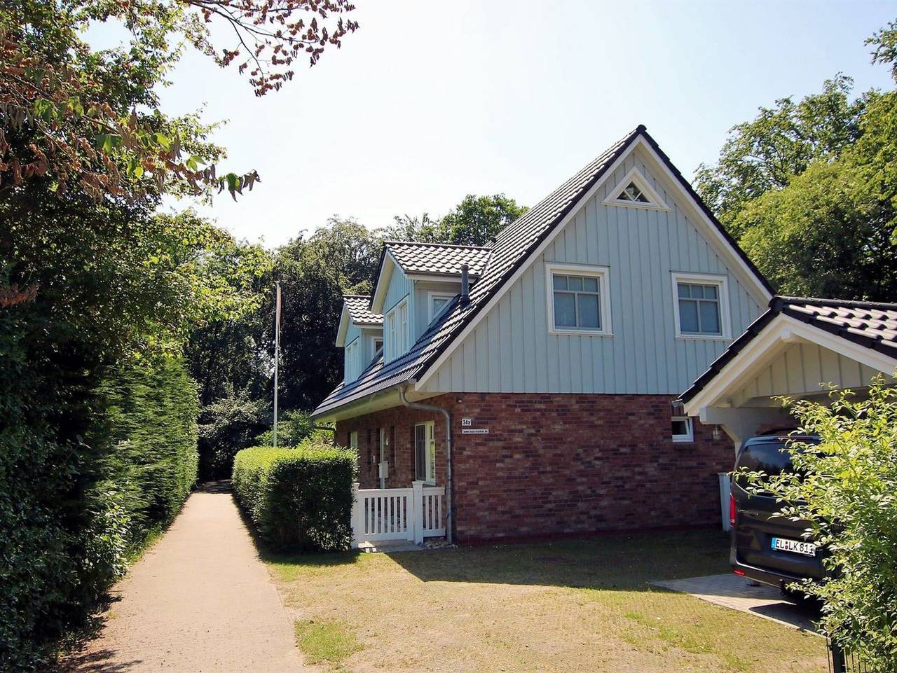 Ganze Ferienwohnung, Starklef 34a, Whg. 1, Huus Starklef - Komfort Ferienwhg. in Wyk, 4 Personen, Eg in 2- Familienhaus, 3 Zimmer, ca. 84m² in Wyk auf Föhr (Stadt), Wyk auf Föhr