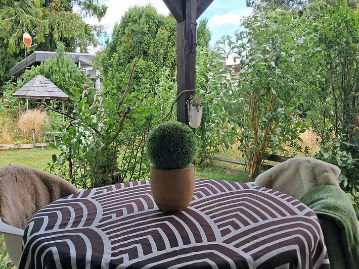 Ferienhaus für 3 Personen, mit Terrasse und Garten in Papendorf - 4