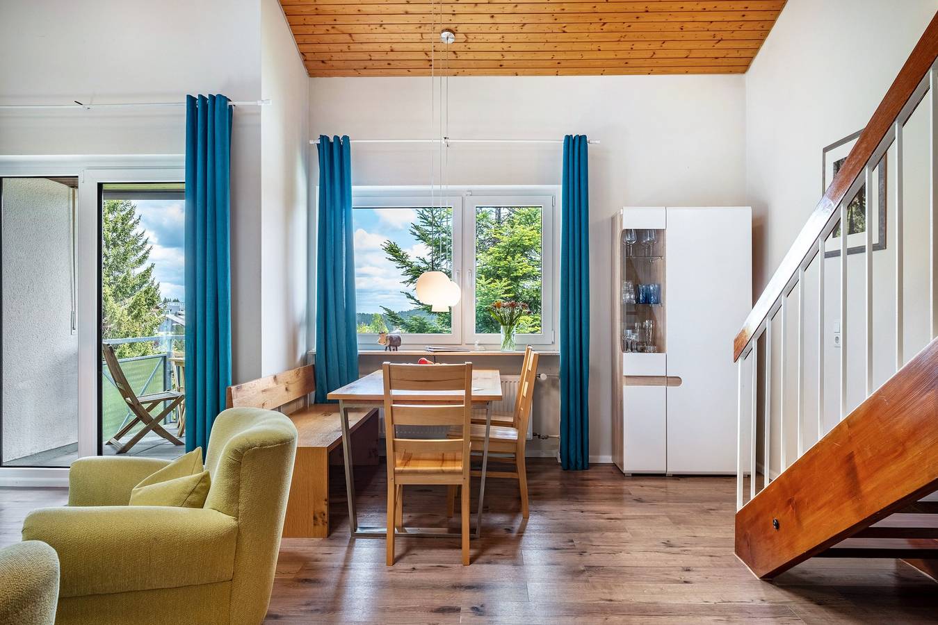 Ganze Wohnung, Ferienwohnung Himmelblau mit Pool und Sauna in Schönwald, Südschwarzwald
