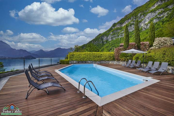 Villa per 10 persone, con Giardino e Piscina sul Lago di Como