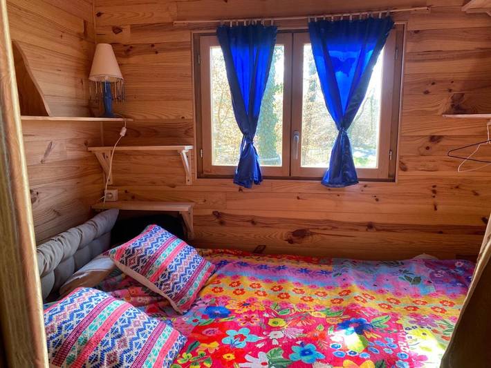 Camping pour 3 personnes, avec Terrasse ainsi que Jardin et Vue dans la Creuse - 3