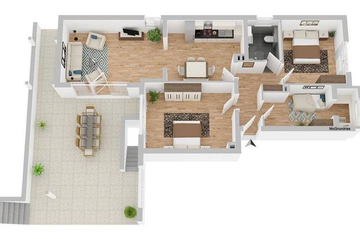 Chambre d’hôte pour 5 personnes, avec jardin à Traben-Trarbach - 4