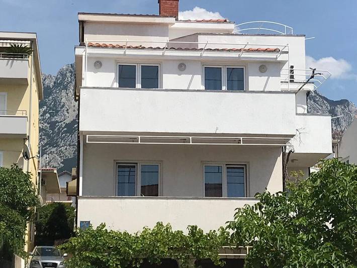 Ferienwohnung für 4 Personen, mit Balkon/Terrasse in Baska Voda - 3