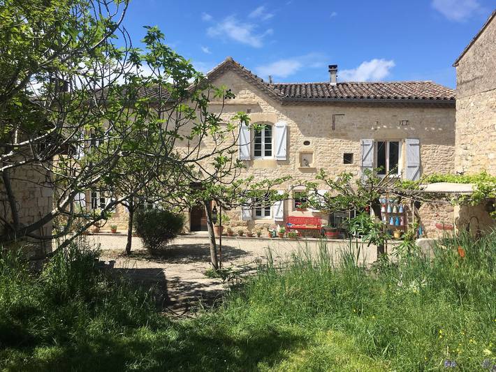 Gîte pour 2 personnes, avec Piscine à Fayssac