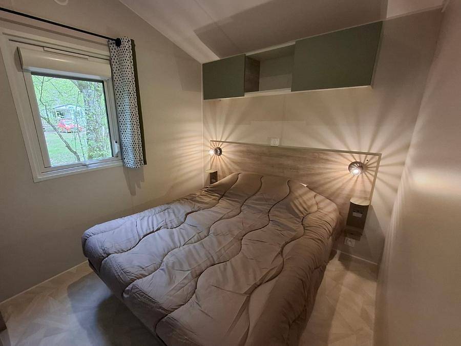 Camping Les Ecossais - Mobile home 8 persons - Mobil Home Le Pinson 6/8 persons in Isle-et-Bardais, Montluçon region
