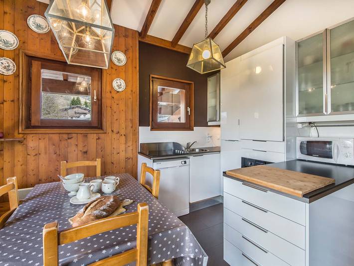 Gîte pour 6 personnes, avec balcon à Megève - 4