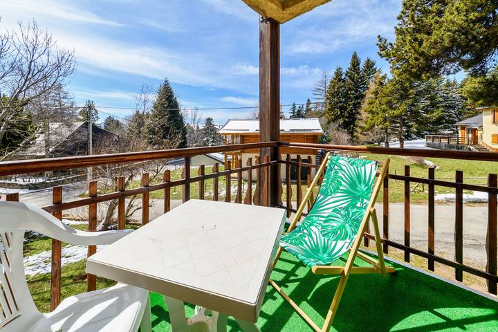 Chalet pour 6 personnes, avec balcon et jardin à Bolquère