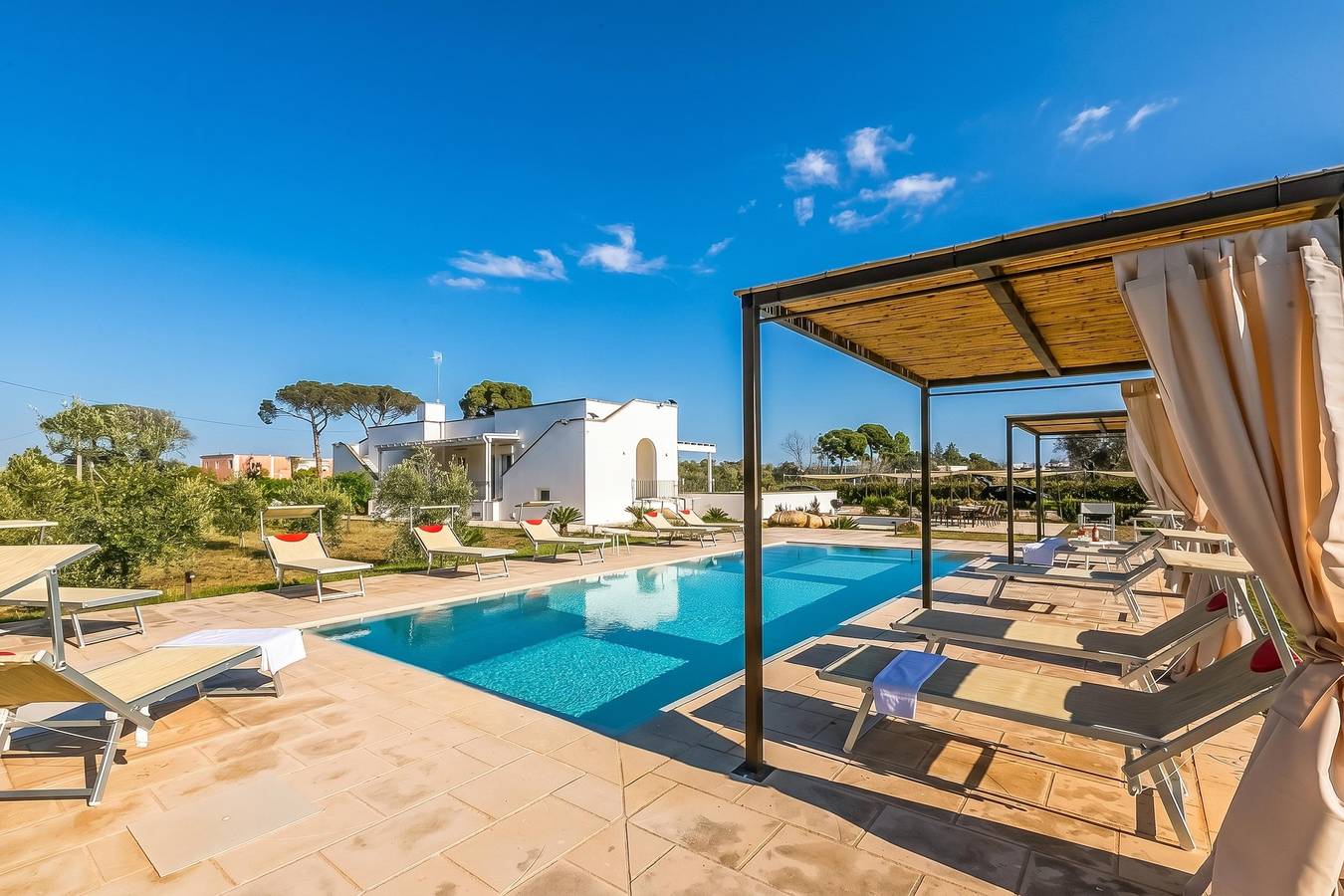 Villa Elysium for 10 with Pool near Gallipoli in Alezio, Golfe de Tarente