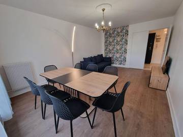 Gîte pour 9 personnes, avec balcon et vue à Neuilly-sur-Marne