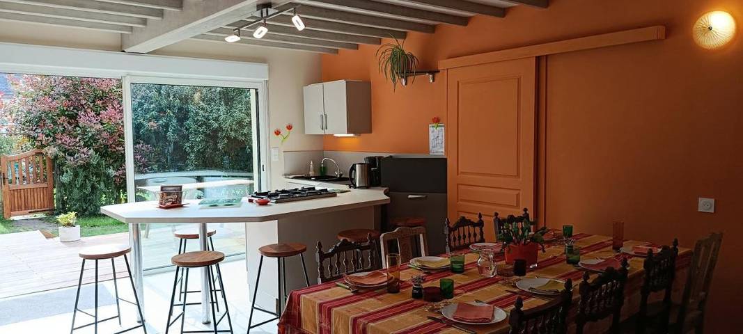 Location de vacances pour 12 personnes, avec vue et jardin, adapté aux familles à Pont-Remy - 2