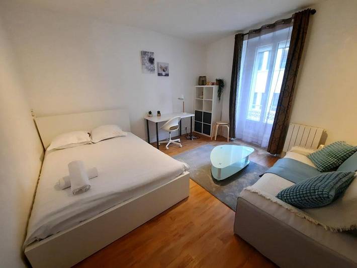 Gîte pour 2 personnes, animaux acceptés dans Gare de Dijon-Ville