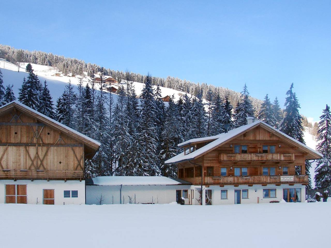 Ganze Ferienwohnung, Roderhof - Appartement Enzian in Pragser Wildsee, Prags