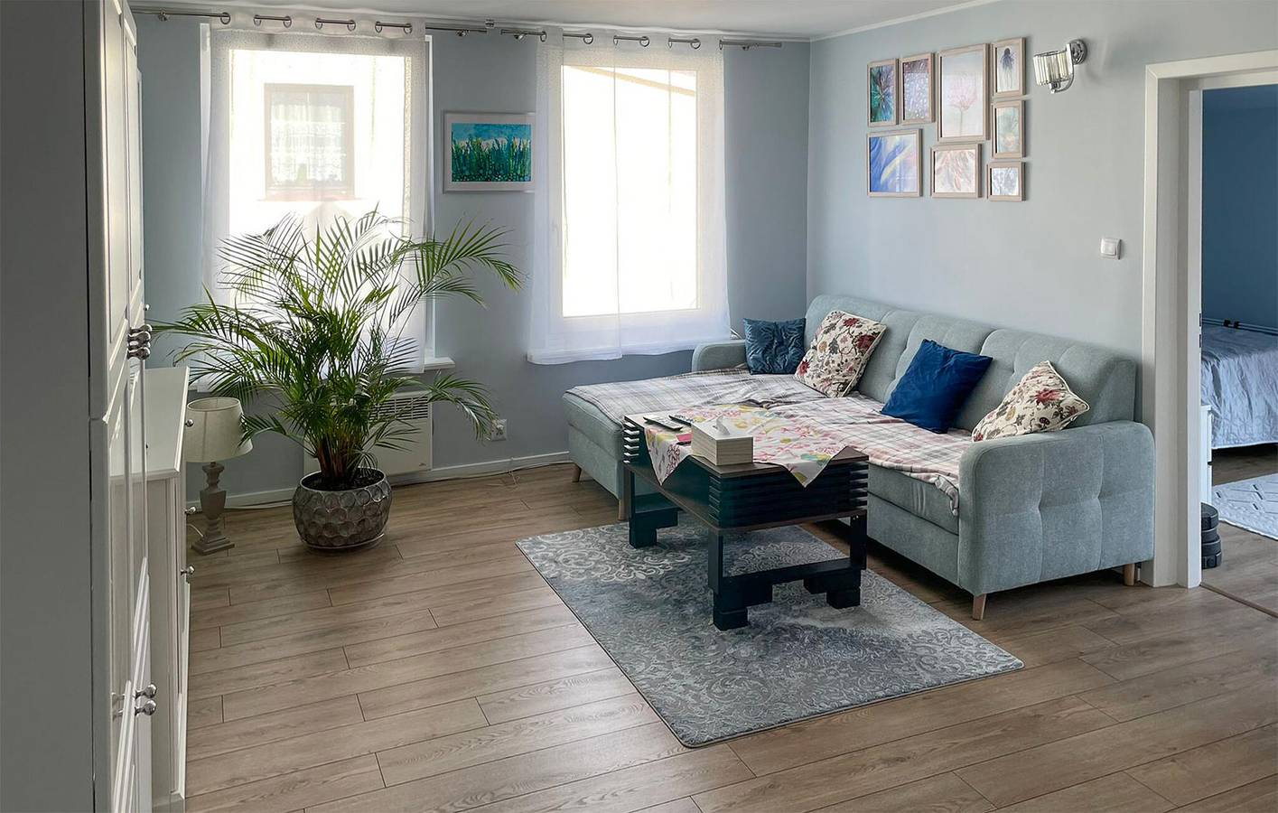 Ganze Ferienwohnung, Ferienwohnung für 6 Personen in Nowe Warpno, Stettiner Haff