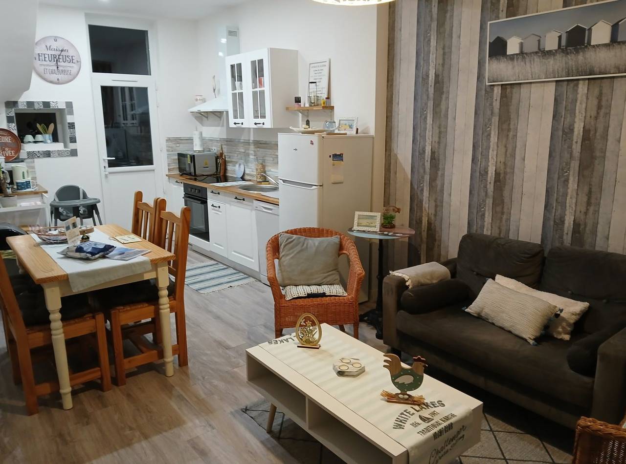 Gîte "Le Galet Blanc", à Mers-les-Bains in Mers-les-Bains, Région d'Abbeville