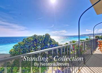 Gîte pour 6 personnes, avec balcon dans Place Massena