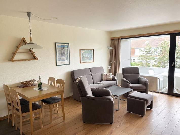 Ferienwohnung für 4 Personen, mit Sauna und Pool sowie Balkon, mit Haustier in St. Peter-Ording