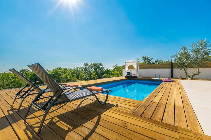 Chalet für 4 Personen, mit Pool und Terrasse in Kroatien - 4