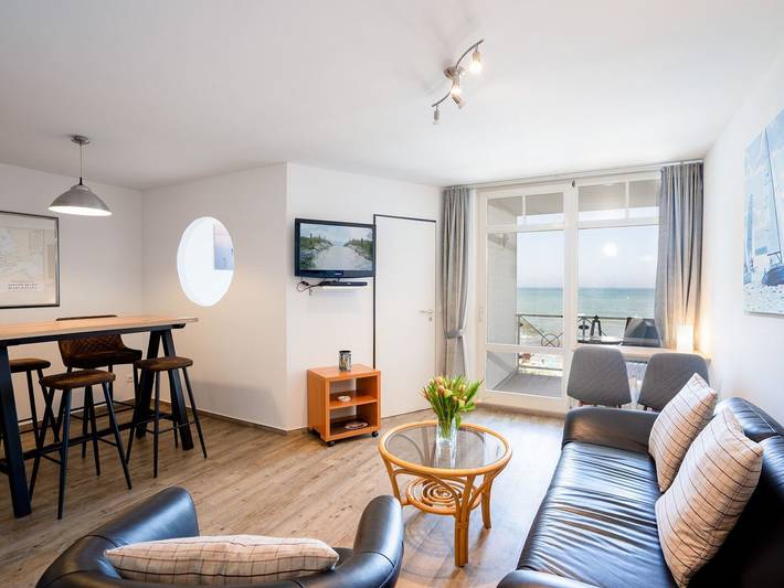 Ferienwohnung für 3 Personen, mit Balkon und Seeblick in Timmendorfer Strand