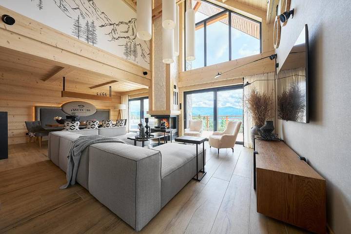 Gîte pour 12 personnes, avec jardin ainsi que sauna et jacuzzi à Stryszawa - 2